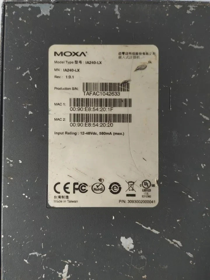 MOXA IA240-LX EMBEDDED COMPUTERQ